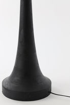 Vloerlamp Jovany Wood Matt Black