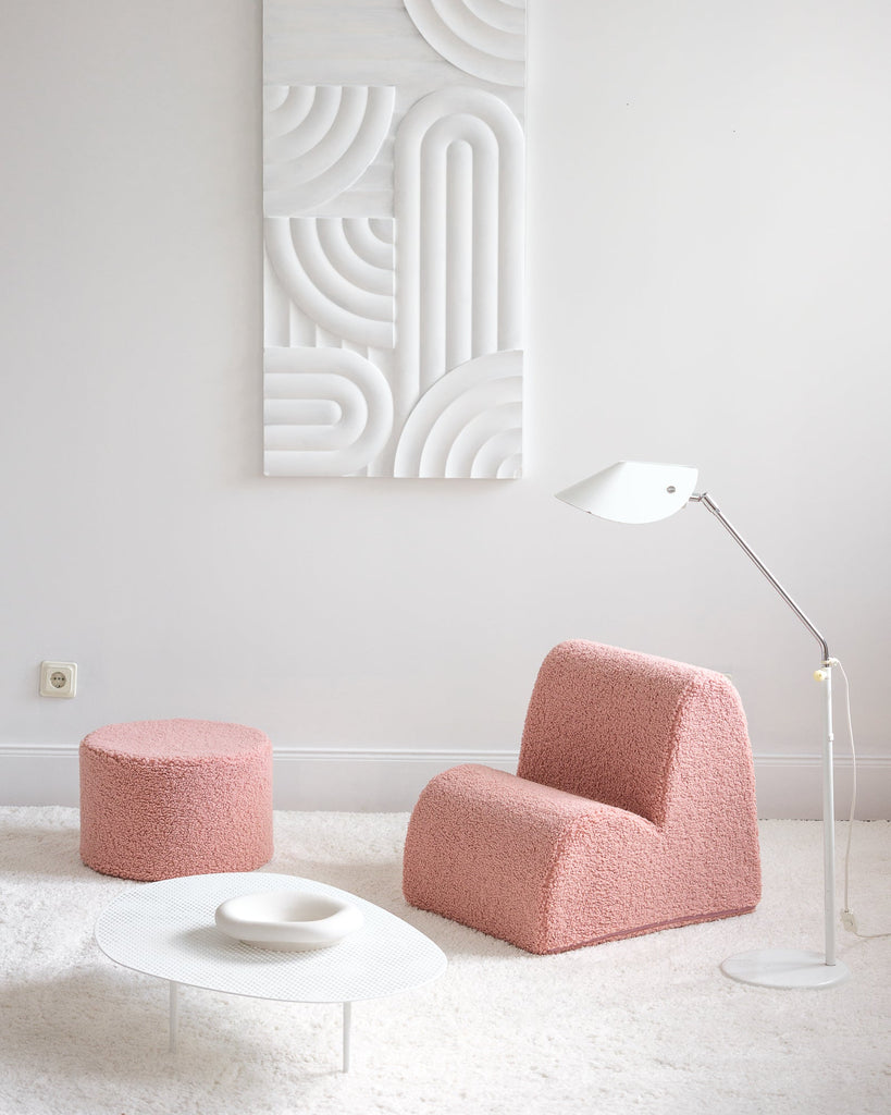 Guava Pink Cloud Chair