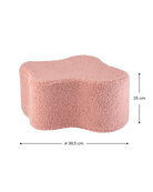 Guava Pink Cloud Pouffe