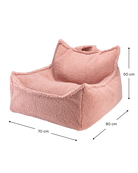 Guava Pink Beanbag Chair