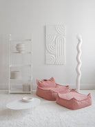 Guava Pink Beanbag Chair