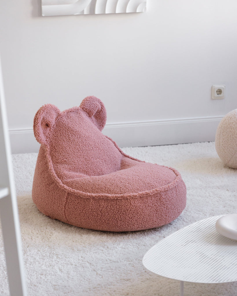 Guava Pink Bear Beanbag