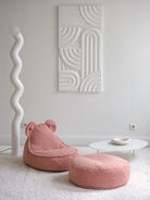 Guava Pink Bear Beanbag