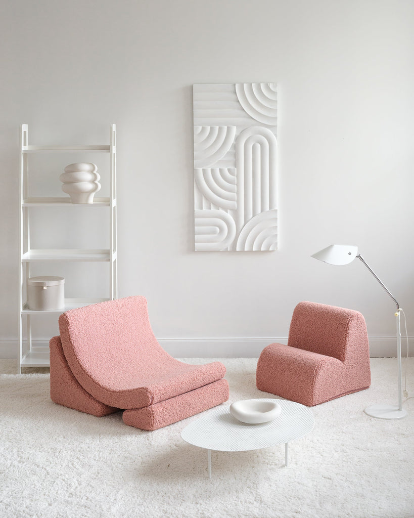 Guava Pink Moon Chair