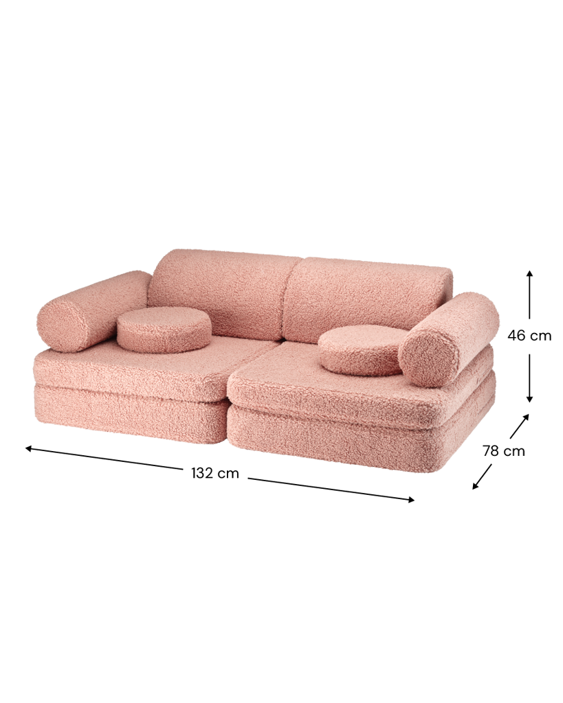 Guava Pink Settee