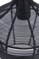 Hanging Lamp 5L 100X20X122 Cm Alvaro Matt Black