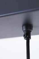 Hanging Lamp 5L 100X20X122 Cm Alvaro Matt Black