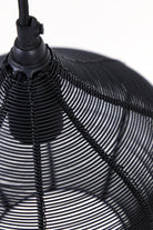 Hanging Lamp 5L 100X20X122 Cm Alvaro Matt Black
