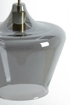 Hanging Lamp Solly Antique Bronze + Smoked Glass