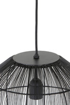 Hanging Lamp Ø34X40 Cm Yumi Matt Black