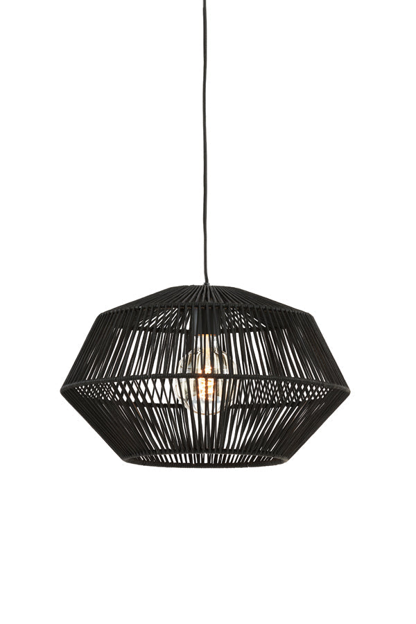 Hanglamp Ø40X24 Cm Deya Matt Black