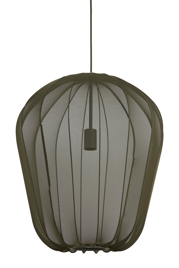 Hanglamp Ø50X60 Cm Plumeria Dark Green