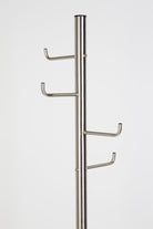 Hooked Kapstok Satin Nickel