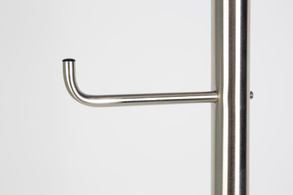 Hooked Kapstok Satin Nickel