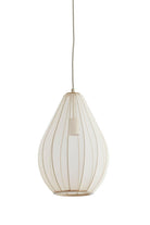 Hanging Lamp 28X40 Cm Itela Sand