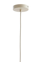 Hanging Lamp 28X40 Cm Itela Sand
