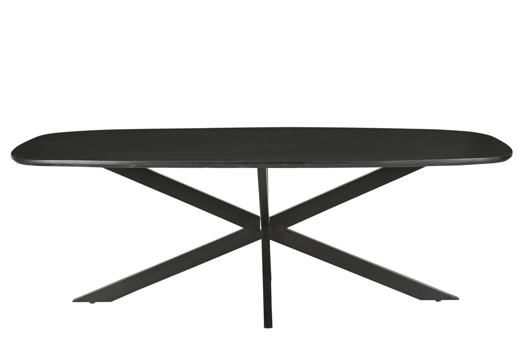 Jesper Danish Eettafel Oval Black 230Cm