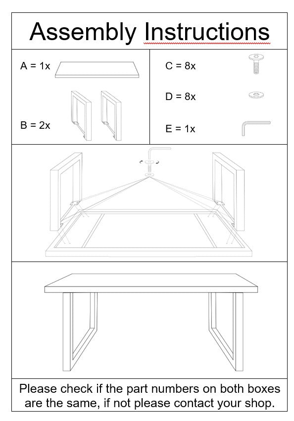 Kala Eettafel 220Cm
