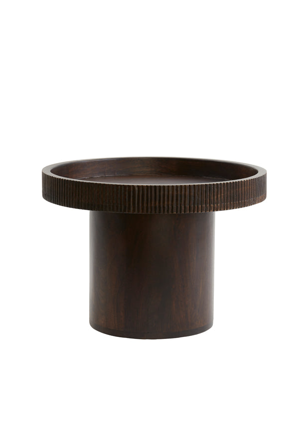 Side Table 50X35 Cm Kalomo Wood Russet