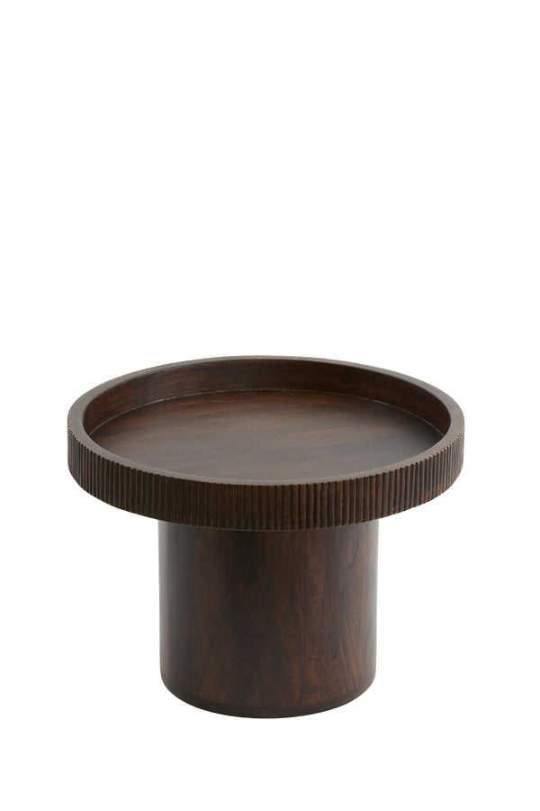 Side Table 50X35 Cm Kalomo Wood Russet