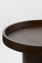 Side Table 50X35 Cm Kalomo Wood Russet