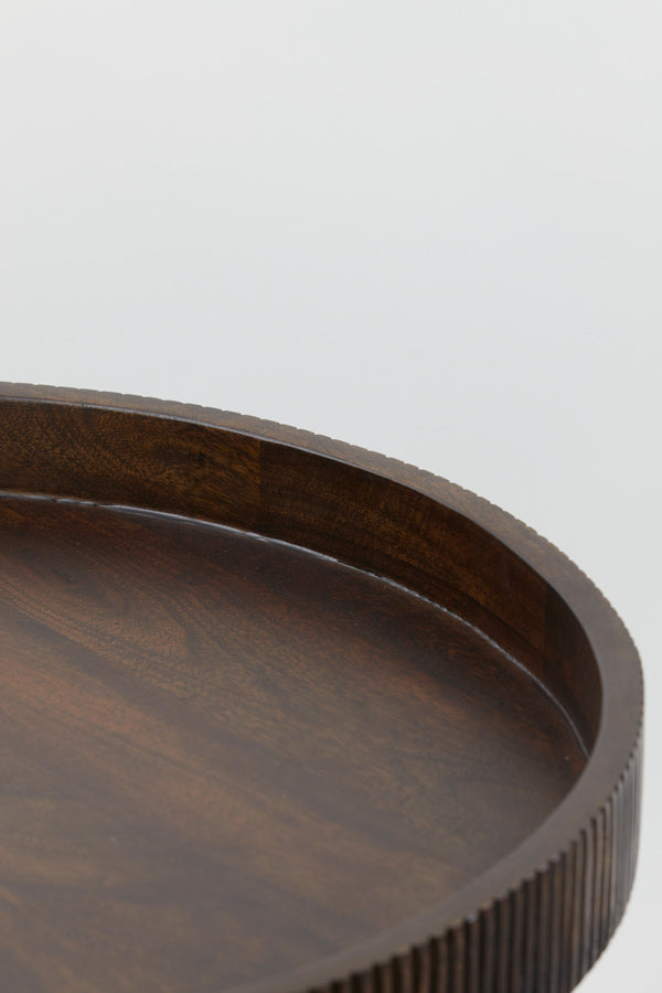 Side Table 50X35 Cm Kalomo Wood Russet