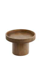 Side Table 50X35 Cm Kalomo Wood Dark Brown