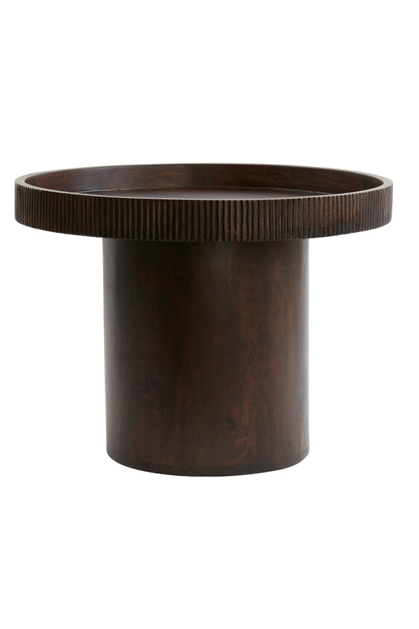 Side Table 60X44 Cm Kalomo Wood Russet
