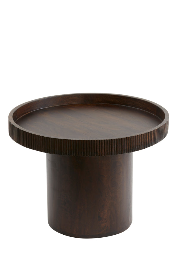 Side Table 60X44 Cm Kalomo Wood Russet