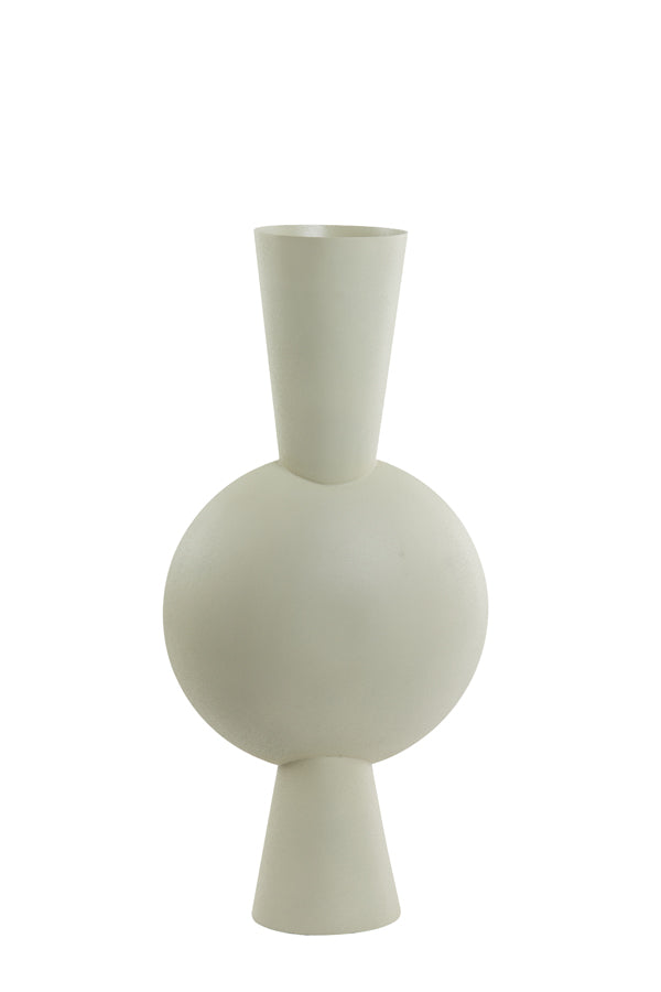 Vase Deco 37 5X22X81 Cm Kavandu Light Grey
