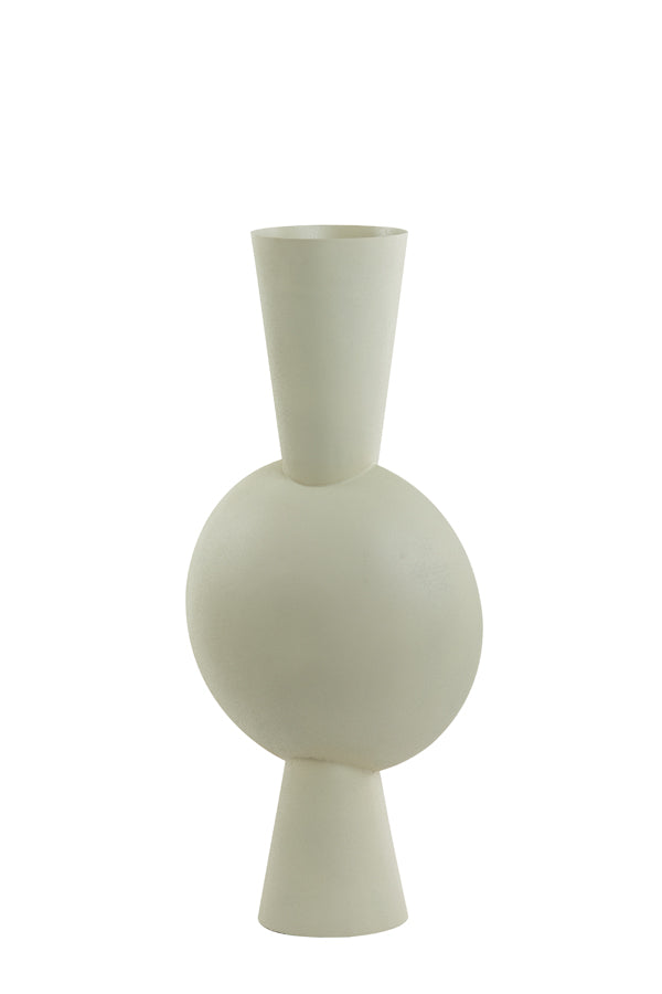 Vase Deco 37 5X22X81 Cm Kavandu Light Grey