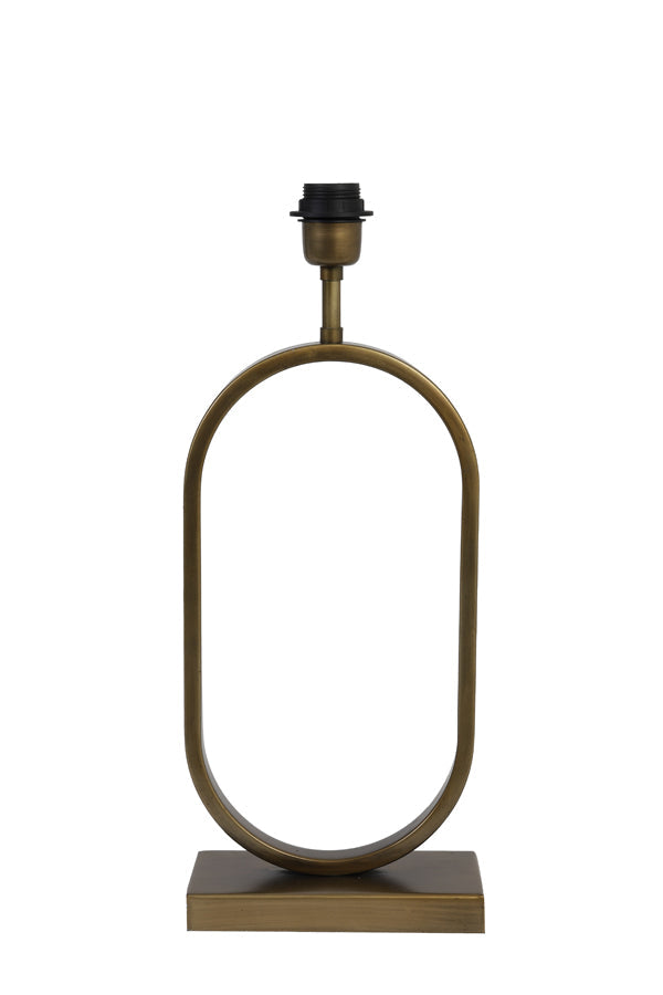 Lampvoet 20X10X45 Cm Jamiri Antique Bronze