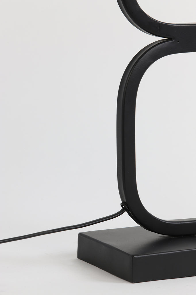 Lampvoet 23X11 5X46 Cm Lutika Matt Black