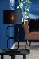 Lampvoet 23X11 5X46 Cm Lutika Matt Black