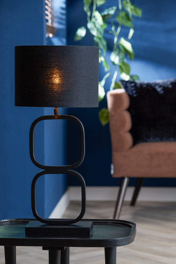 Lampvoet 23X11 5X46 Cm Lutika Matt Black