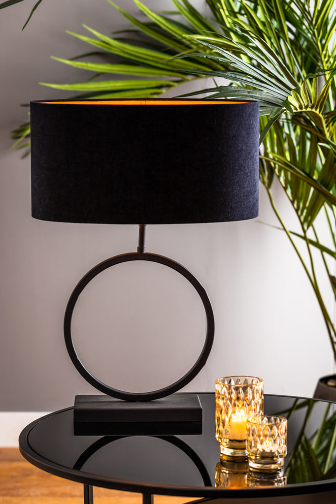 Lampvoet 30X12 5X42 Cm Liva Matt Black