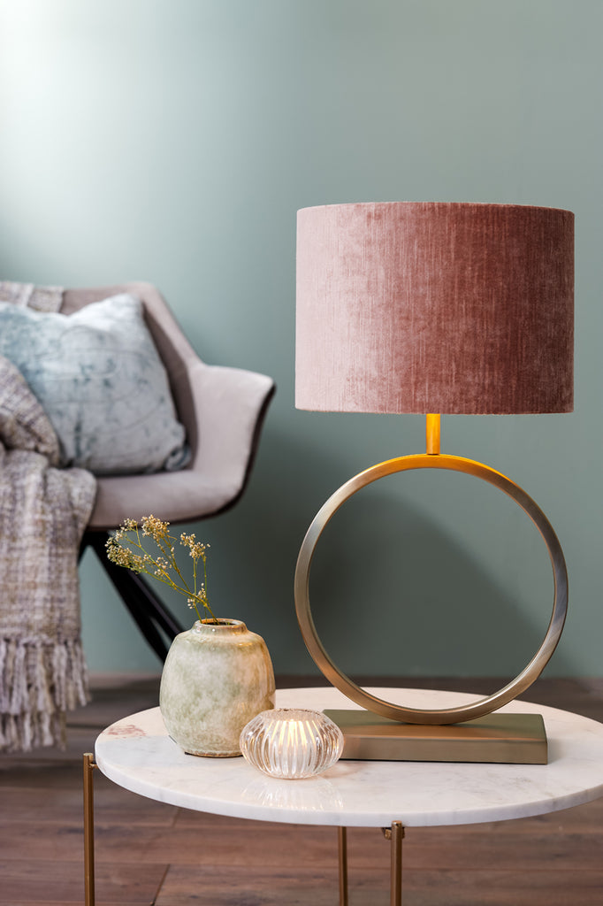 Lampvoet 30X13X37 Cm Liva Light Gold