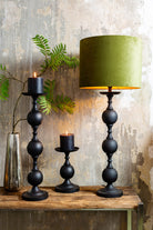 Lampvoet Ø17X70 Cm Lesane Matt Black