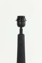 Lampvoet Ø20X58 Cm Jovany Wood Matt Black
