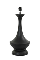 Lampvoet Ø28X66 Cm Nicolo Wood Matt Black