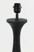 Lampvoet Ø28X66 Cm Nicolo Wood Matt Black
