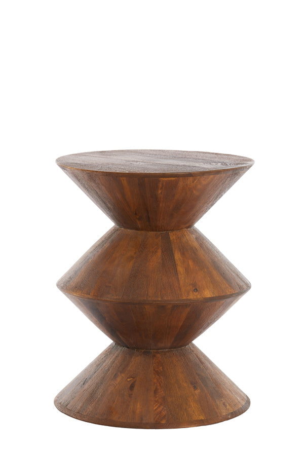 Side Table 40X50 Cm Larus Mango Wood Brown