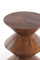 Side Table 40X50 Cm Larus Mango Wood Brown