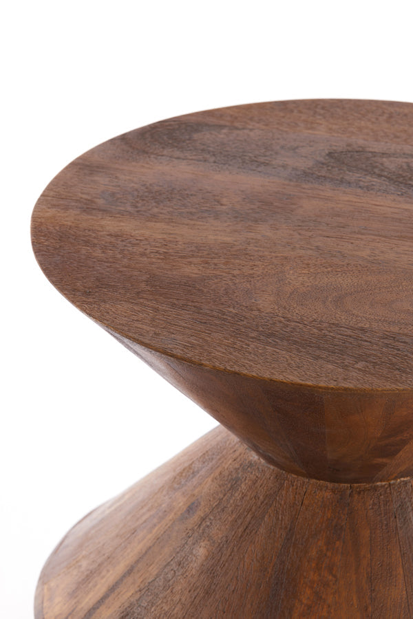 Side Table 45X60 Cm Larus Mango Wood Brown