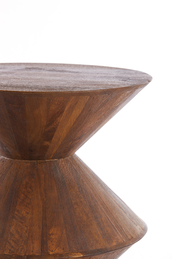 Side Table 45X60 Cm Larus Mango Wood Brown