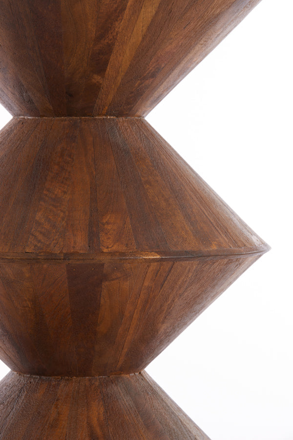Side Table 45X60 Cm Larus Mango Wood Brown
