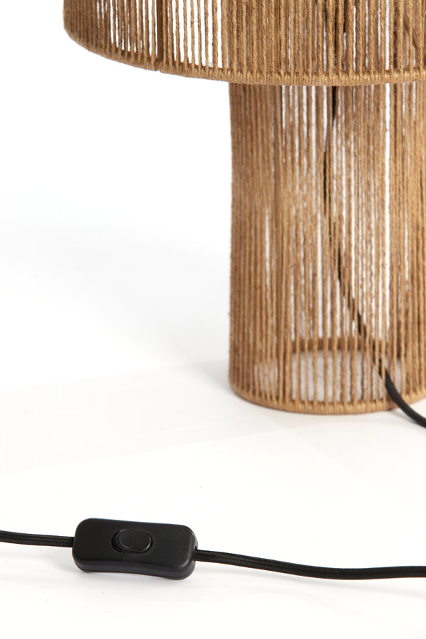 Table Lamp 30X43 Cm Lavatera Jute Natural