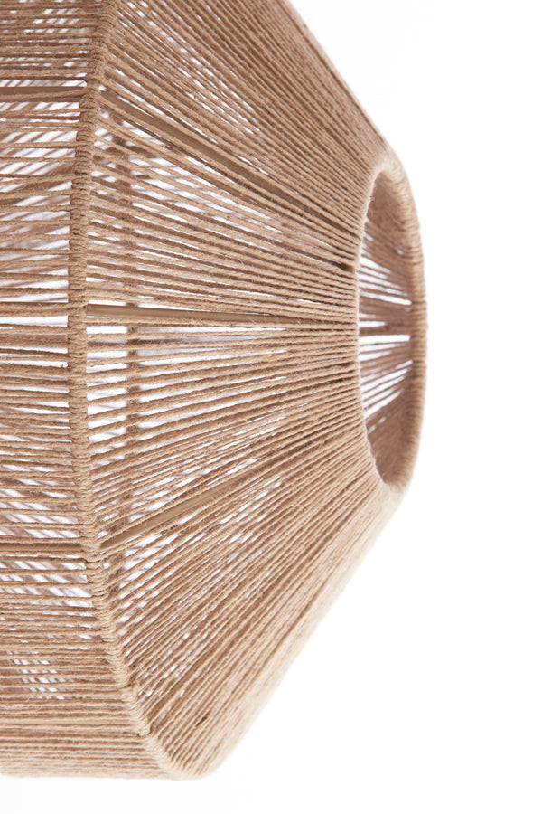 Wall Lamp 31X31 Cm Lyra Natural + Matt Black