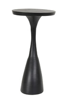 Side Table 40X33X61 Cm Macau Matt Black
