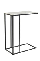 Side Table 48X26X60 Cm Macy Nickel